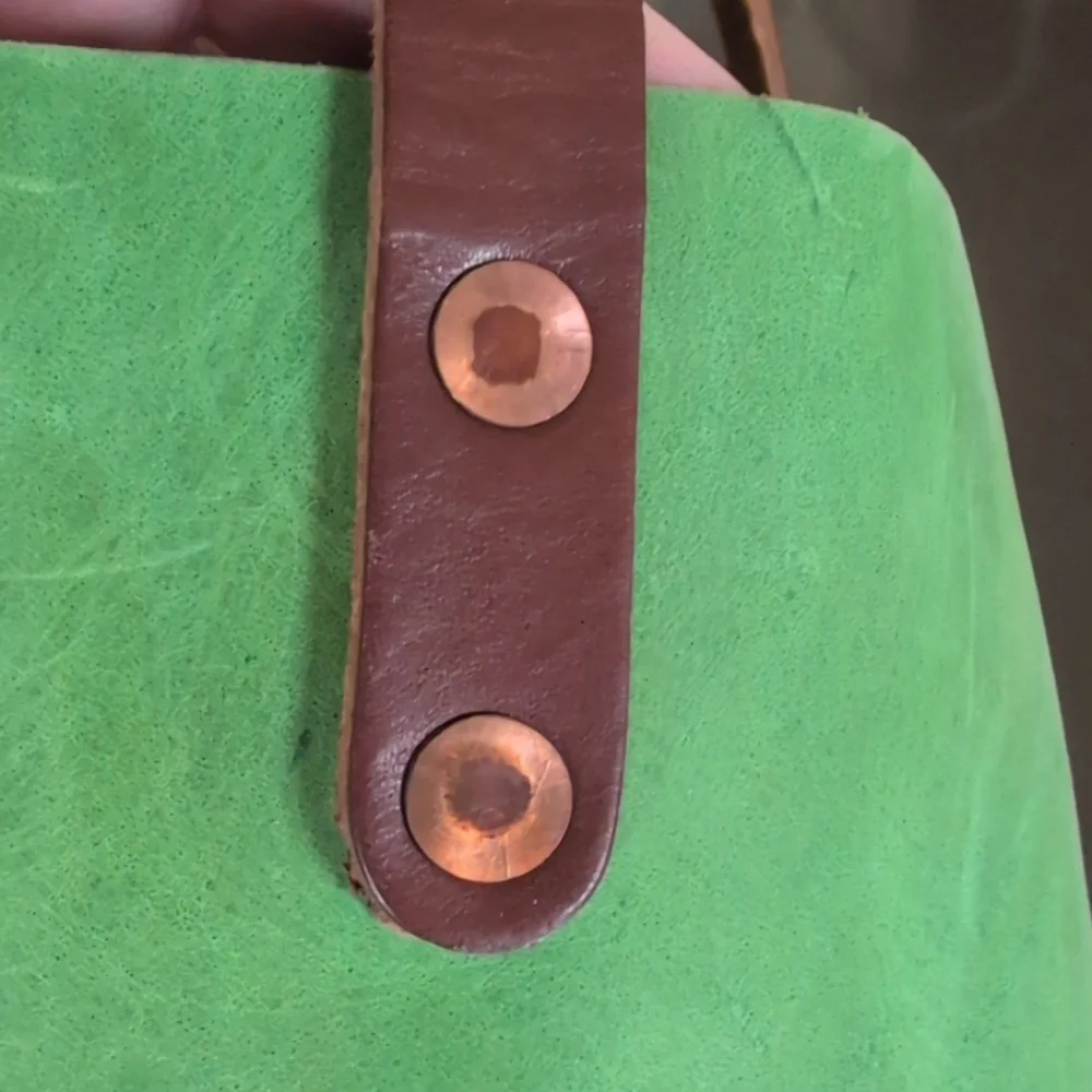 KMM & CO Mini Leather Tote Bag Fern - Picture 13 of 13